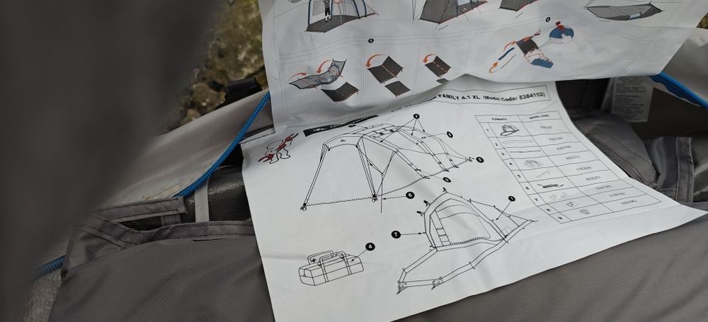 Палатка Quechua Air Seconds Famili 4.1 XL