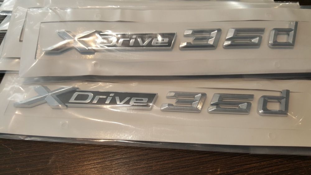 Емблема за калник багажник на БМВ BMW Xdrive 3.5 3.0 5.0 4.8