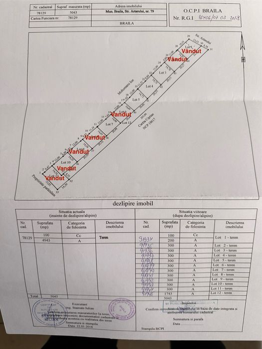 Vand loturi casa 300m2