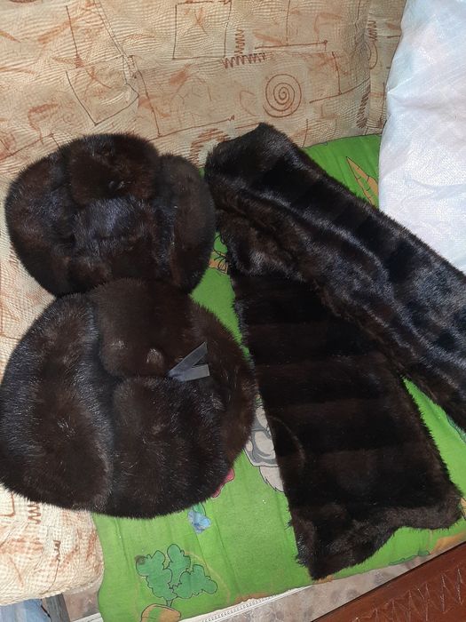 Продам шапки норковые бу
