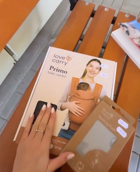 НОВА СИВА Хибридна раница за най-малките Love & Carry PRIMO