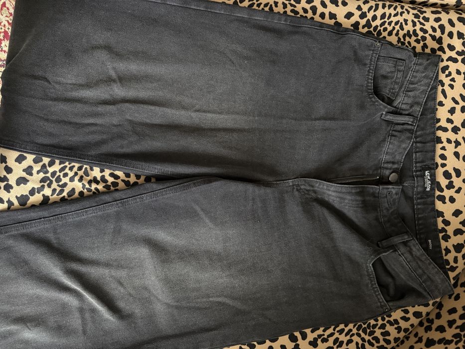 Джинсы бэгги черные