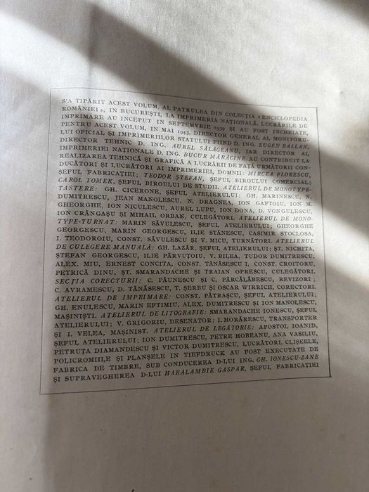 Enciclopedia României 1938-1943 - Set Complet 4 Vol. + Chitanță 1945