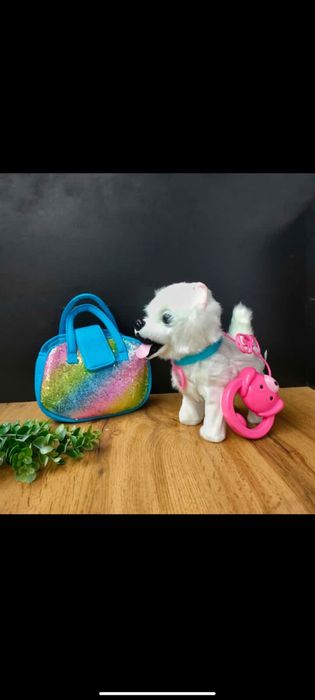 Игрушки собака и единорог