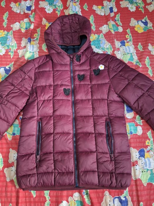 Geaca unisex burgundy