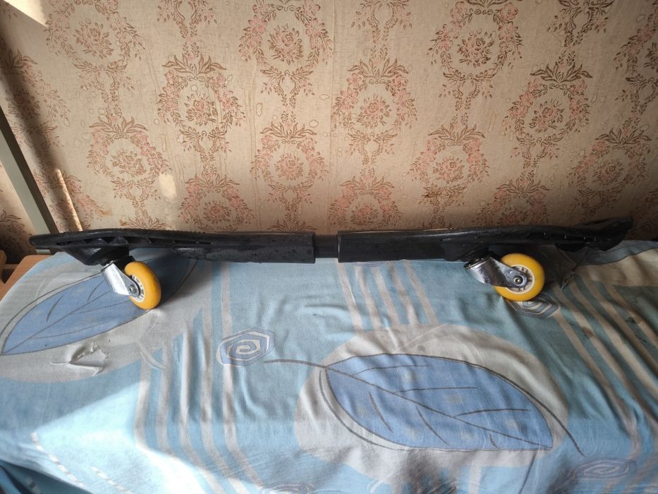 Скейтборд с 2 колесиками