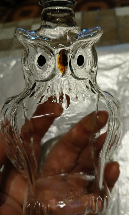 Акция! Продаётся креативная стеклянная бутылка для вина