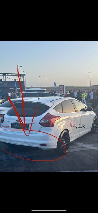 Ford focus 3 Задний дифузор
