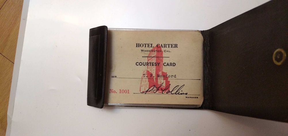 Card holder Carter, portofel Carter