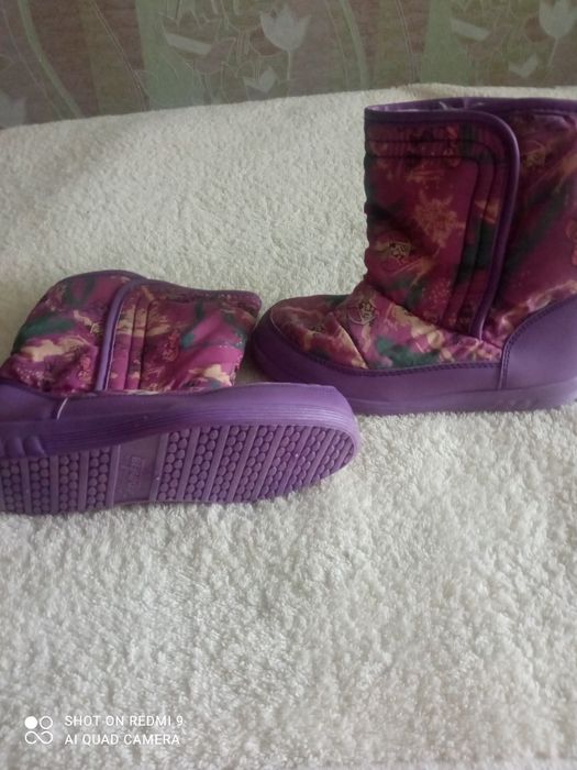 Сапожки детские новые