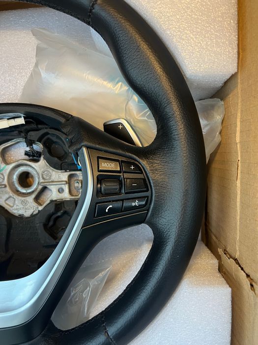 Volan original BMW, cu padele și airbag inclus, seria 1 3 4 F30