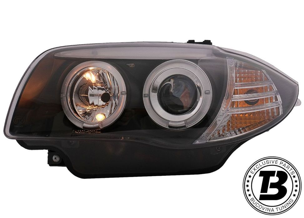 Faruri Angel Eyes compatibile cu BMW Seria 1 E81 E82 E87 E88