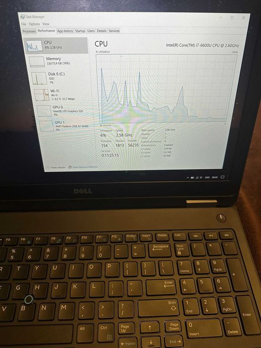 Laptop Gaming I7 6600U 16 GB SSD 512 GB AMD R7 M360 Baterie Noua