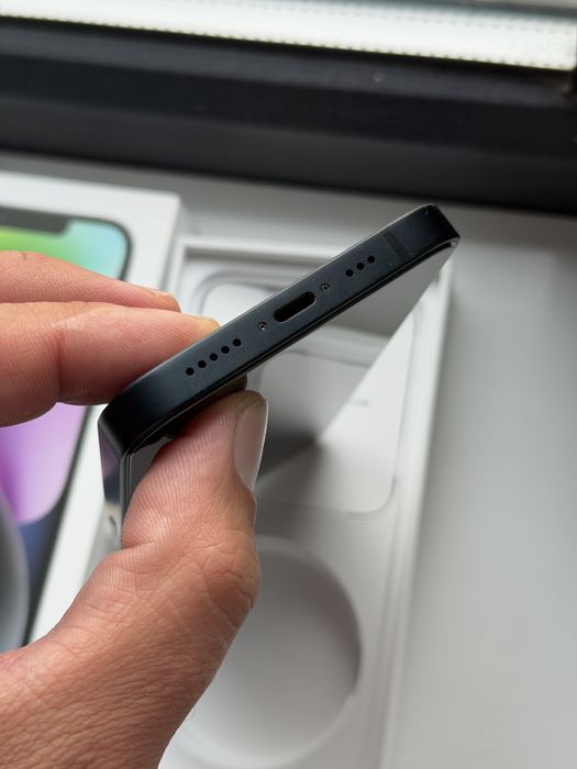 iPhone 14 Black, Baterie 83%, Liber de retea, Cutie