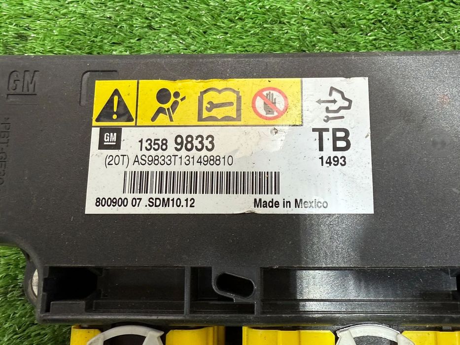 AIRBAG CALCULATOR (5 BUC.) OPEL ASTRA J 1.3 DIESEL 2011 2009-2014 / OPEL ANTARA 2.2 DIESEL 2016 2012-2017 / OPEL INSIGNIA T 2.0 DIESEL 2013 2008-2018 / OPEL INSIGNIA A 2.0 DIESEL 2011 2008-2018 COD OEM 13589833 13588100 13591287 13578320 13574896