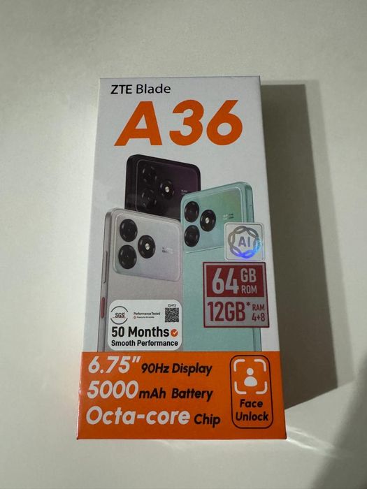 ZTE blade A36.64 gb(новый)