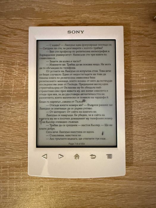 Електронен четец SONY Reader PRS-T2 / електронна книга
