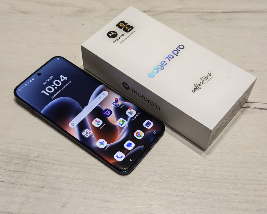 Нов Motorola Edge 70 Pro 256 GB 36 м гаранция