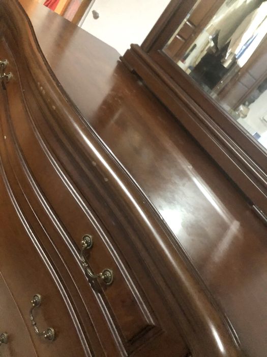 Masa de toaleta  cu oglinde  lemn/