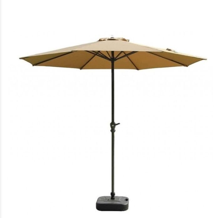 Чадър 2.70 см Диаметър с механизъм за отваряне дебели спици