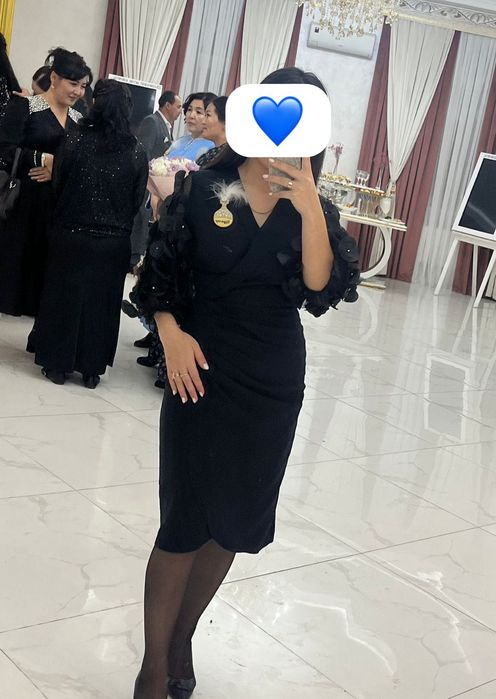 Черное платье вечерние