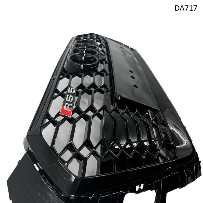 Предна RS решетка за Audi A5 RS5 20-23 пчелна пита черна грил ауди а5