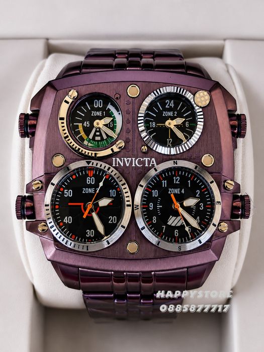 INVICTA Purple 54 mm, Инвикта нов мъжки часовник