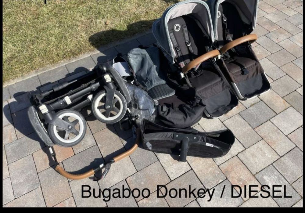 Carut Single Gemeni Bugaboo Donkey Diesel Edition
