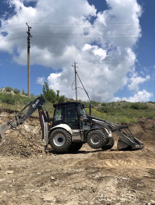 Услуги экскаватор погрузчик 3B1 петушок трактор