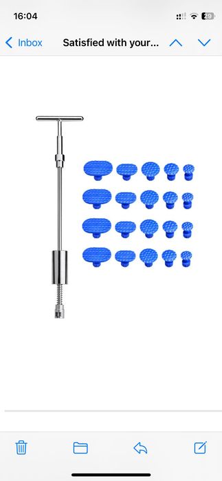 Kit reparare indreptare tabla cu lipici fierbinte