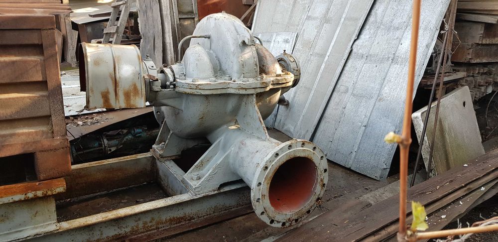 Насос Д1600-90 на раме без эл. двигателя