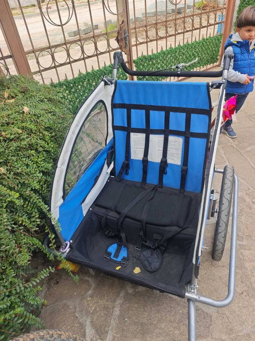 Детска рикша за колело