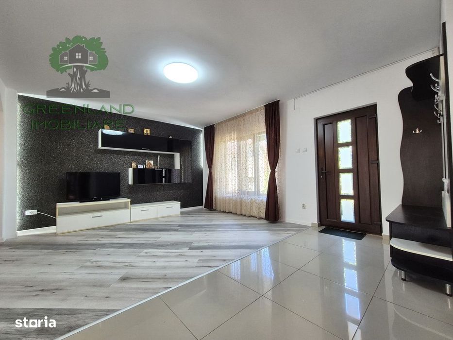 CASA SINGLE MOBILATA 4 camere, 2 bai, BECI+foisor, TEREN 500mp, HORPAZ