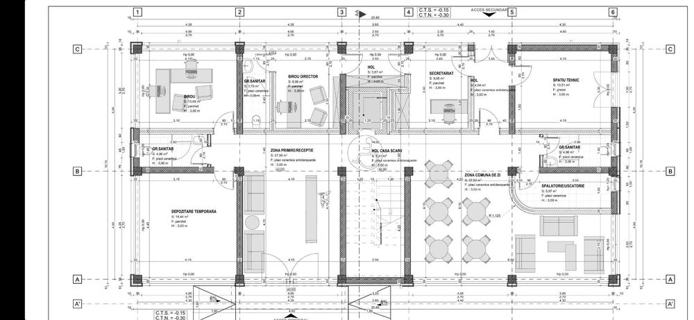 Teren cu autorizatie si proiect aprobat