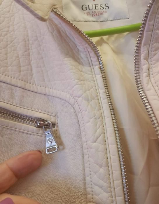 Якета Guess и Trussardi кожено и дънкови