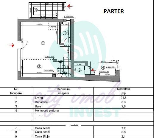 Imobil exclusivist cu 3 apartamente,  Dorobanți