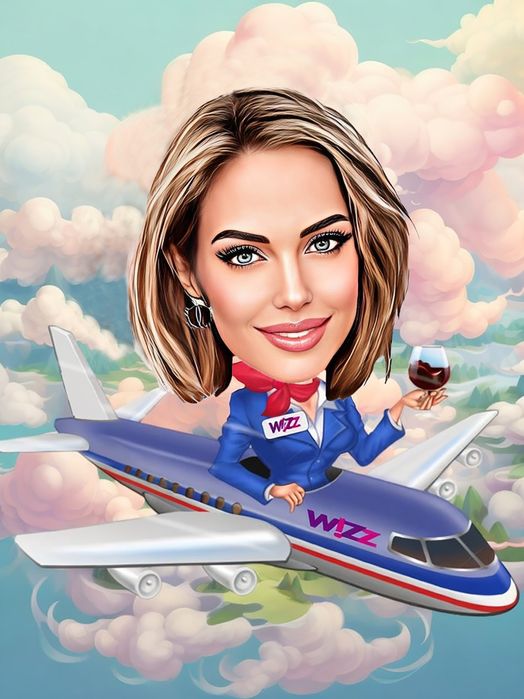 Дигитални карикатури-шарж за имен ден, рожден ден, годишнина и др.