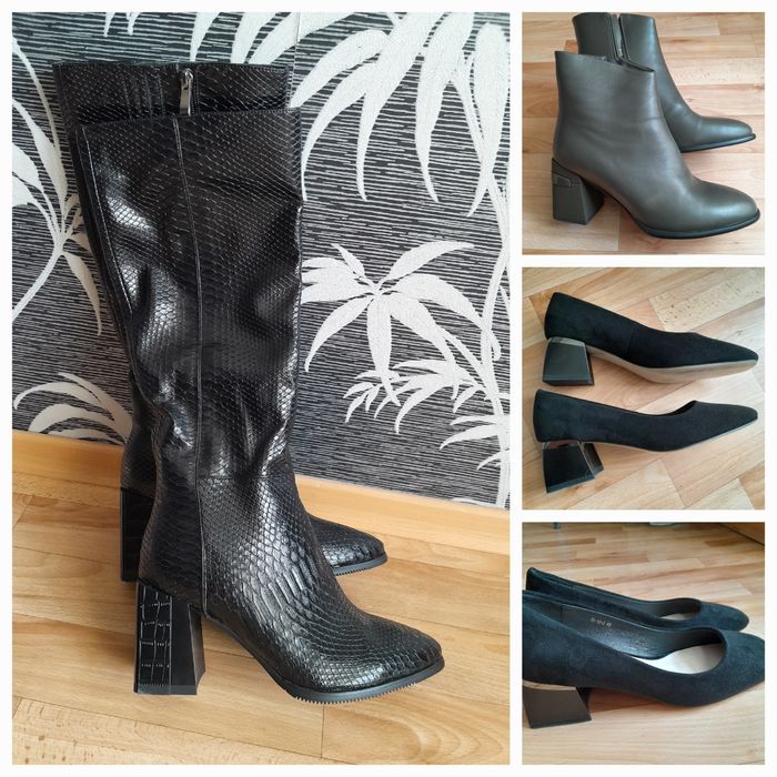 Кожаная женская обувь