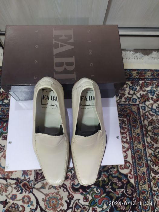 Продается новые кожаные туфли FABI. Италия.