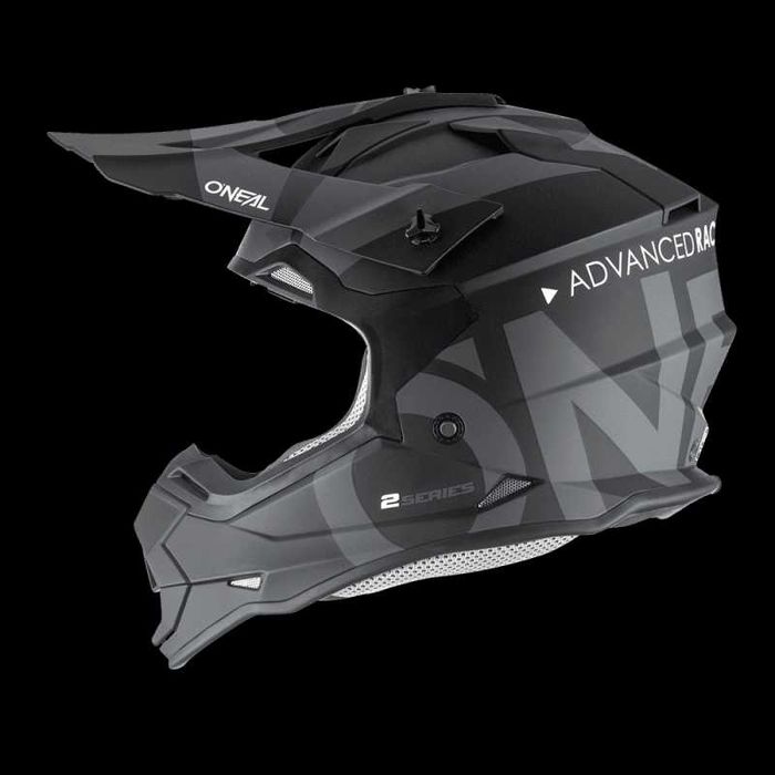 Мотокрос каска O'NEAL 2SERIES SLICK V.23 Black/Gray