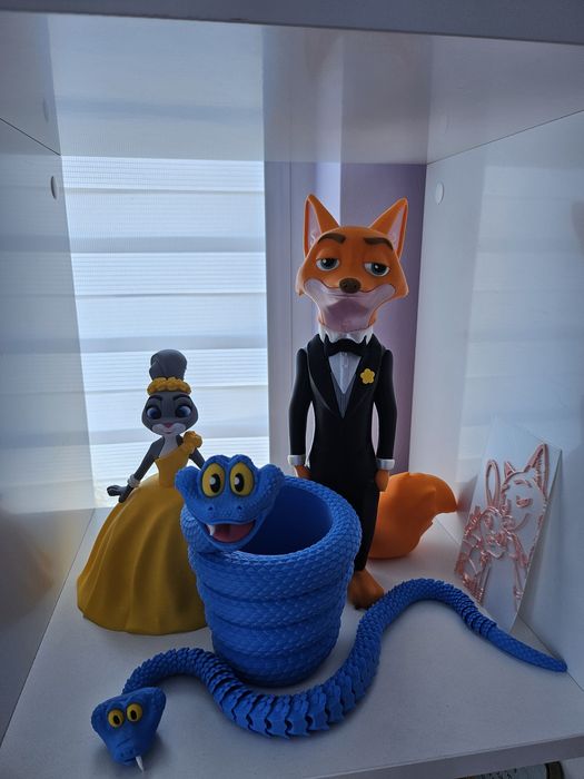 3D фигурка на Джуди Хопс (Zootopia 2)