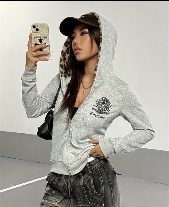 женская модная  толстовка