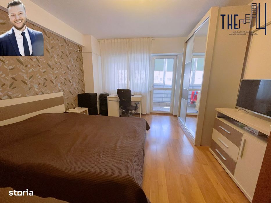 *2 Camere(67 mp) DECOMANDAT + Parcare *Mobilat si Utilat *Confort City