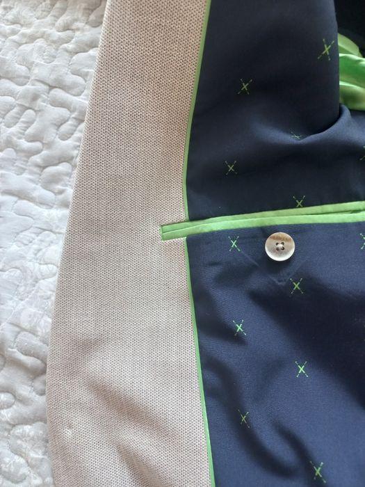 Мъжко сако, пролетно, беж, McNeal, slim fit