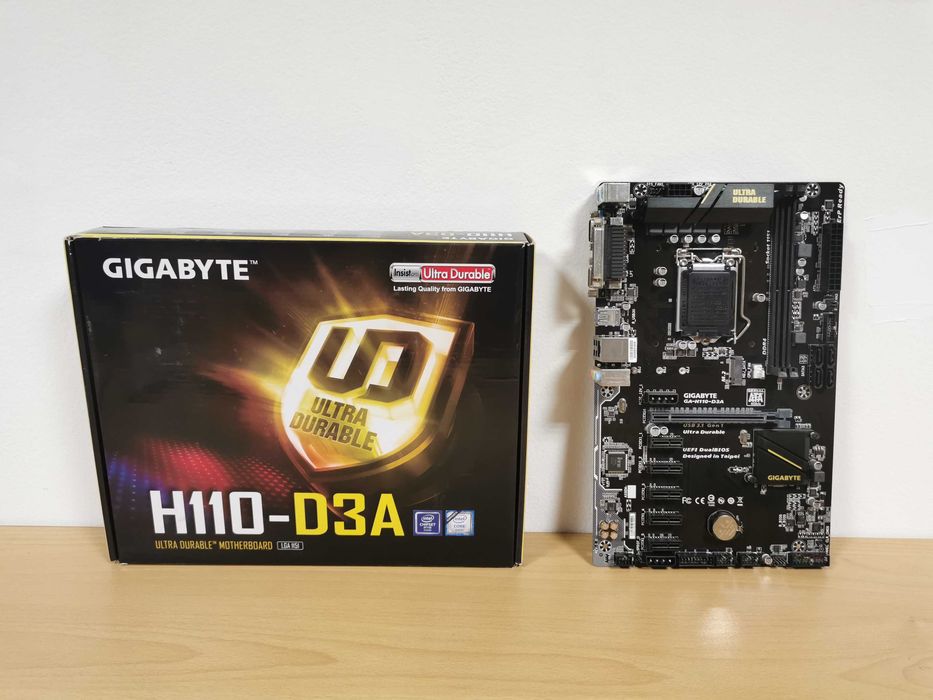 Gigabyte H110-D3A дъно Intel socket 1151