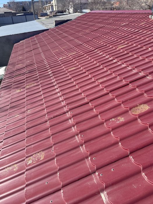 Продам металлочерепицу бу 1,5 метровая