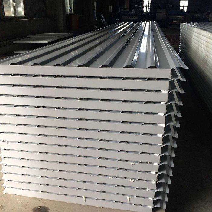 Производим трёхслойные сэндвич панели кровельные стеновые низкие цены