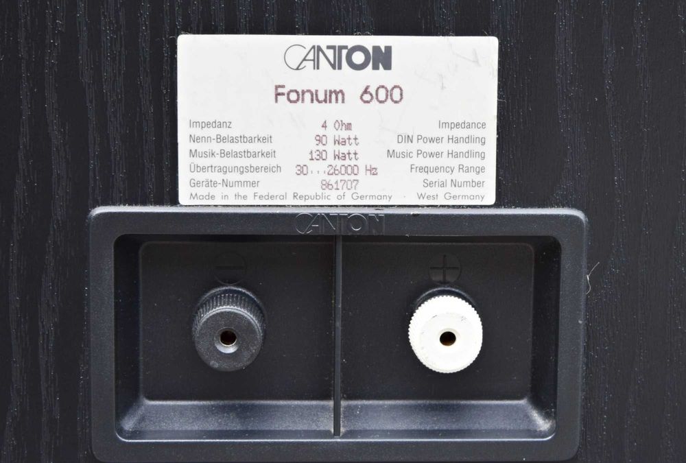 Boxe Canton Fonum 600, boxe de podea