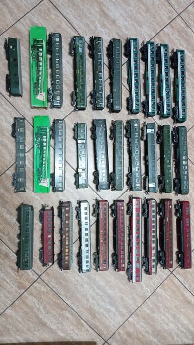 Vagoane calatori trenulet electric scara HO