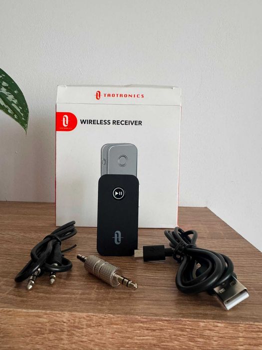 Receptor Bluetooth 5.0 TaoTronics TT-BR05 – AUX 3.5 mm pentru boxe și amplificator